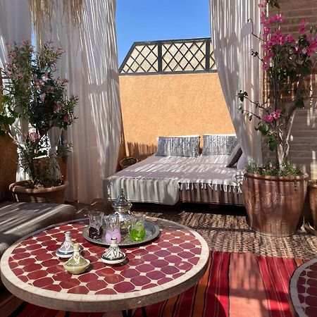 Riad Palmier Fleuri Marrakesz Zewnętrze zdjęcie