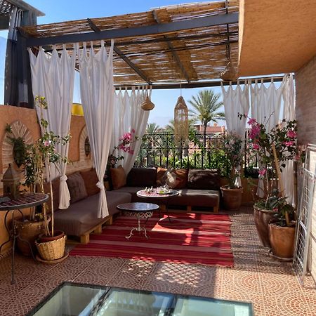 Riad Palmier Fleuri Marrakesz Zewnętrze zdjęcie