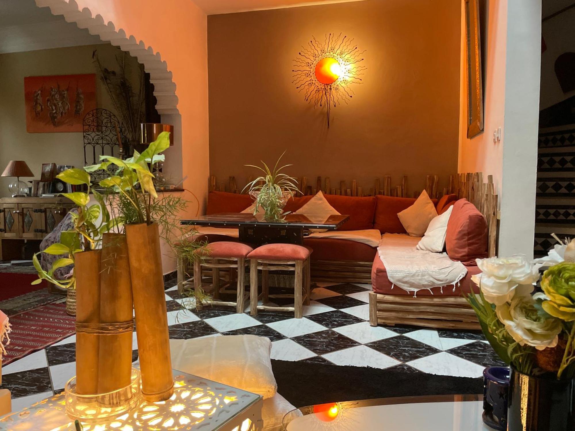 Riad Palmier Fleuri Marrakesz Zewnętrze zdjęcie