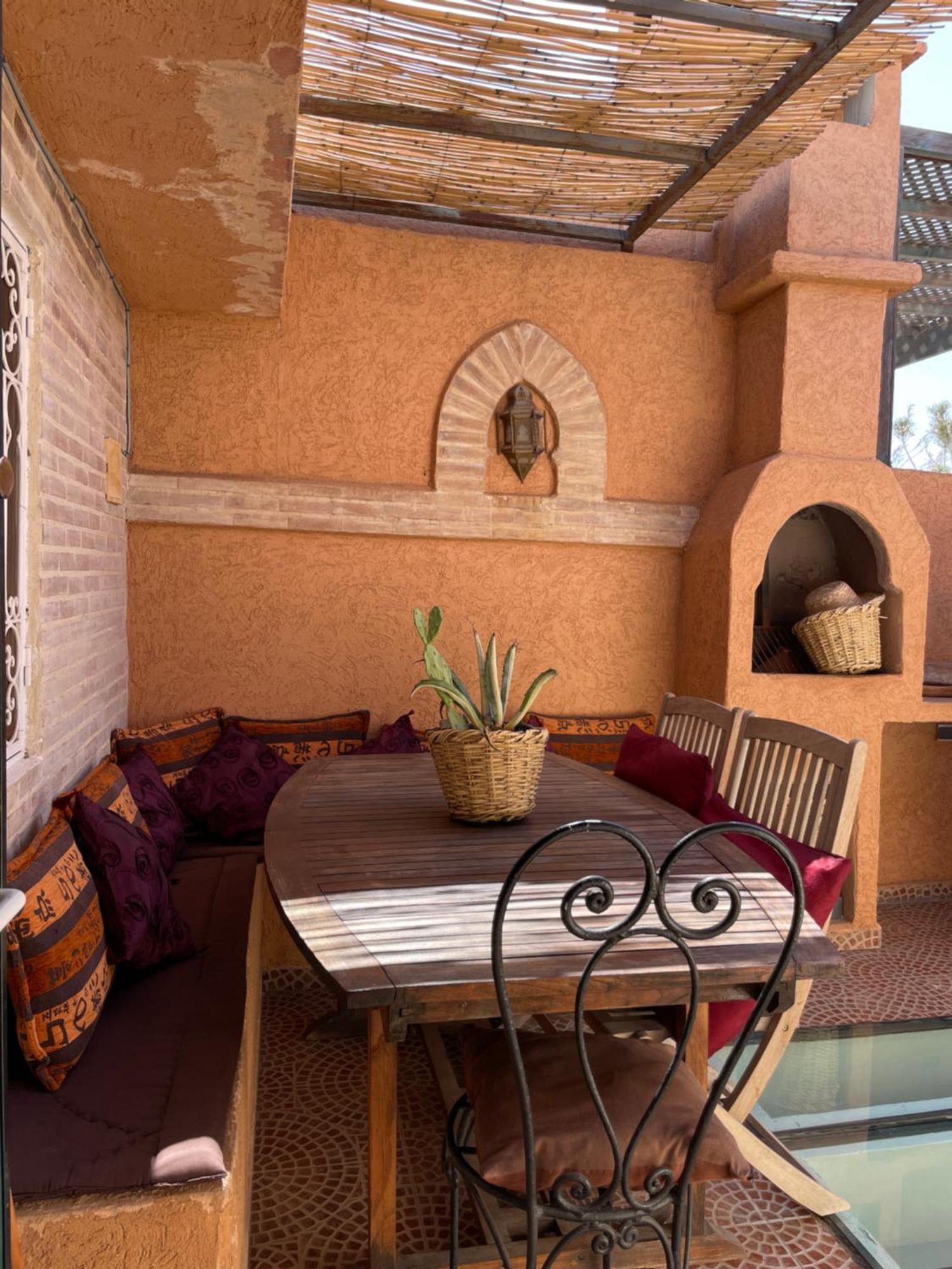 Riad Palmier Fleuri Marrakesz Zewnętrze zdjęcie