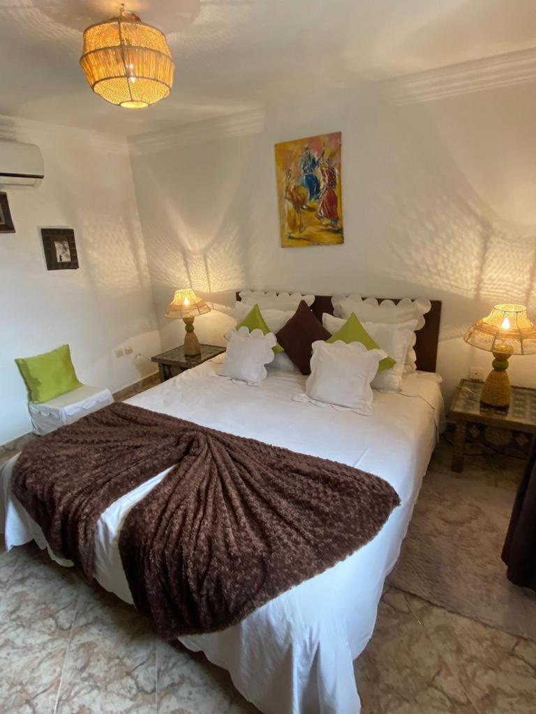 Riad Palmier Fleuri Marrakesz Zewnętrze zdjęcie