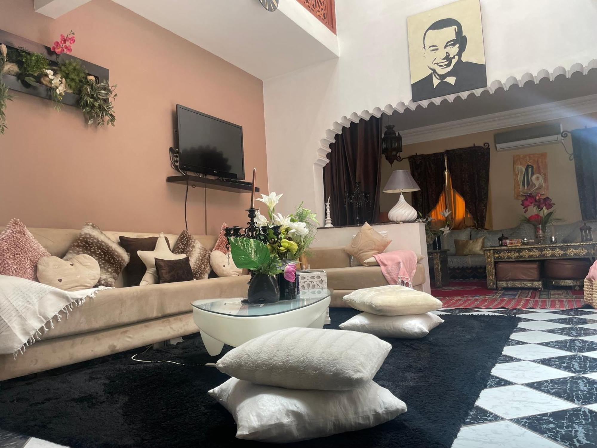 Riad Palmier Fleuri Marrakesz Zewnętrze zdjęcie