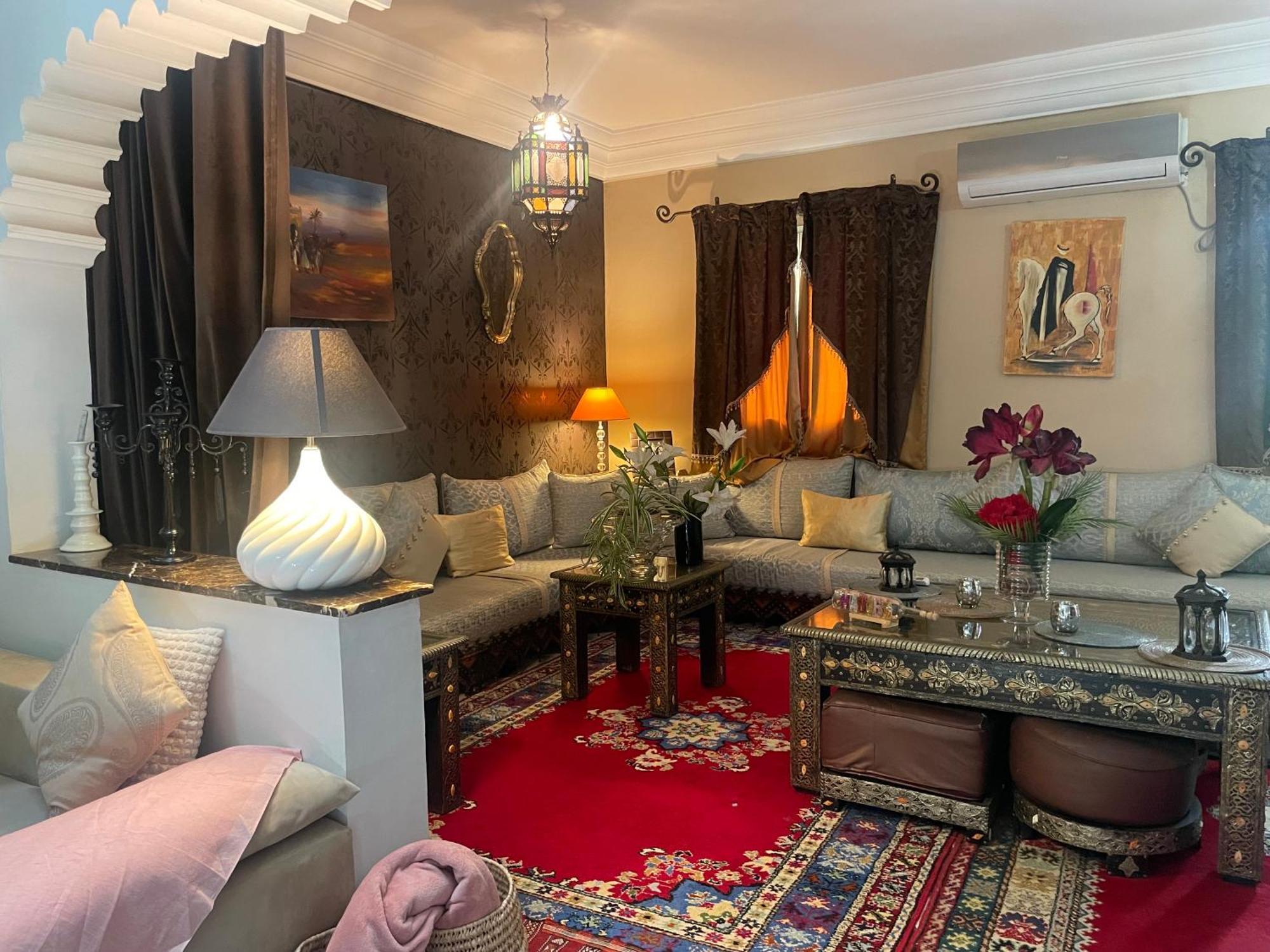 Riad Palmier Fleuri Marrakesz Zewnętrze zdjęcie