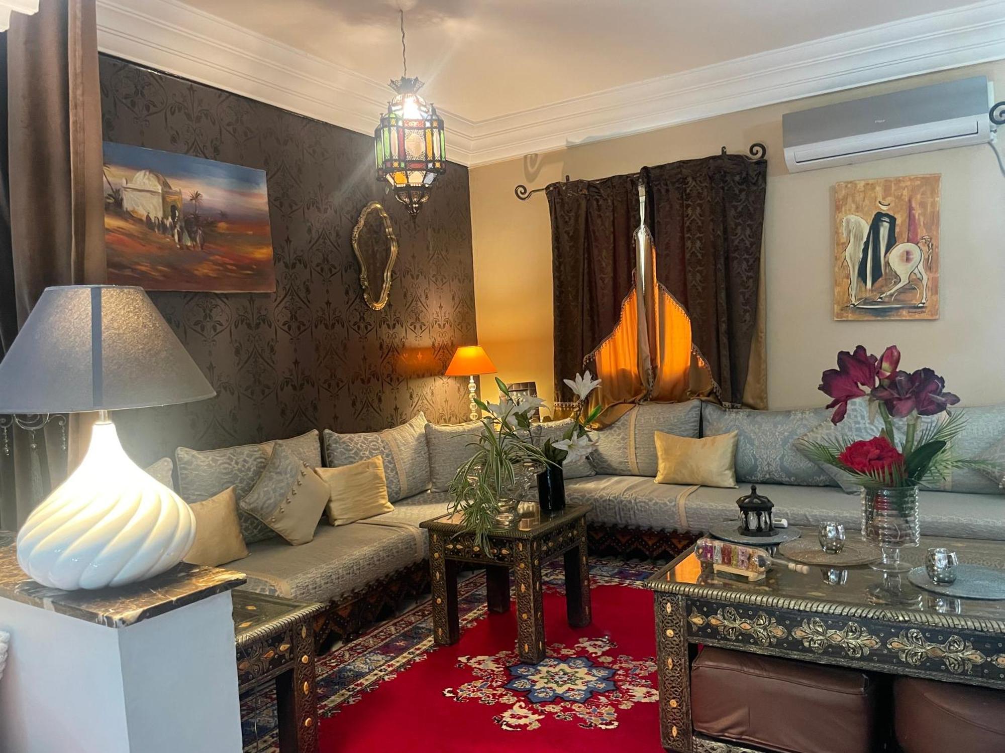 Riad Palmier Fleuri Marrakesz Zewnętrze zdjęcie
